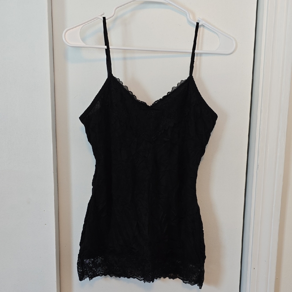 Maurices Black Lace Camisole